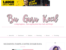 Tablet Screenshot of gurukecil.com